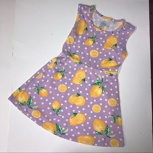 Lemon & Polka Dot Girl’s Dress